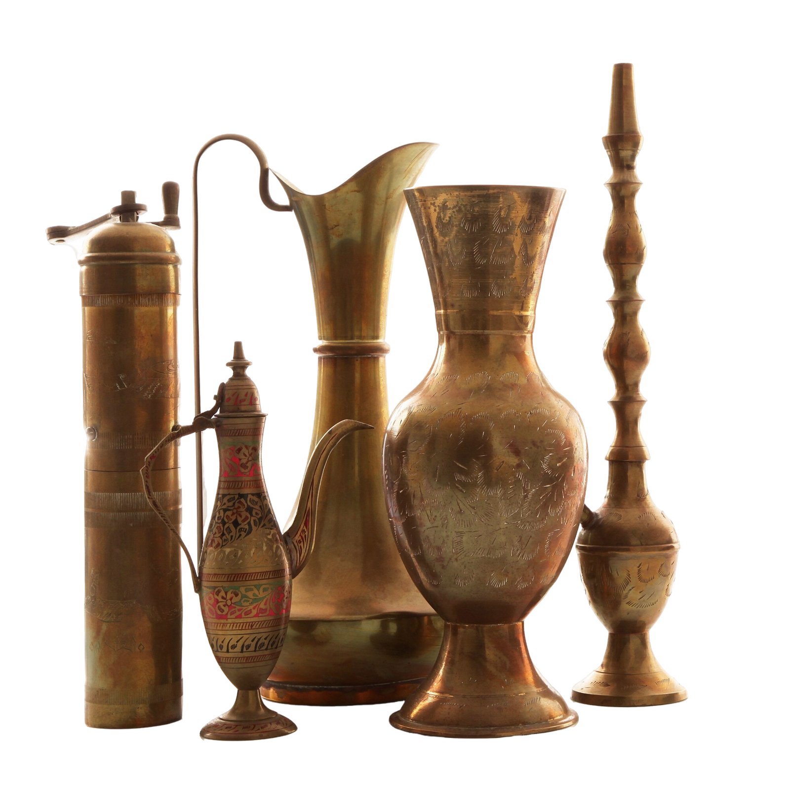 brass-objects-white