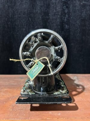 FLOWER MARKA ANTİKA  DİKİŞ MAKİNESİ (1900) - Görsel 5