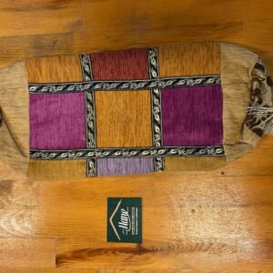 KUMAŞ PATCHWORK SİLİNDİR YASTIK 20 X 46