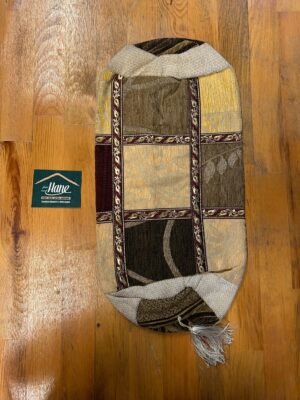 KUMAŞ PATCHWORK SİLİNDİR YASTIK 20 X 46
