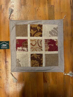 KUMAŞ PATCHWORK YASTIK 45 X 45